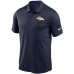Поло Denver Broncos Nike Fan Gear Franchise Heat-Sealed Graphic Team - Navy