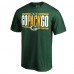 Футболка Green Bay Packers Green Hometown Refresh Go Pack Go