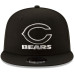 Бейсболка Chicago Bears New Era Black B-Dub 9FIFTY Adjustable