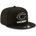 Бейсболка Chicago Bears New Era Black B-Dub 9FIFTY Adjustable