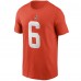 Футболка Baker Mayfield Cleveland Browns Nike - Orange