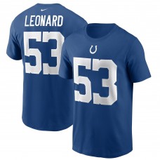 Футболка Shaquille Leonard Indianapolis Colts Nike- Royal