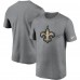 Футболка New Orleans Saints Nike Logo Essential Legend Performance - Heathered Charcoal