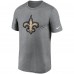 Футболка New Orleans Saints Nike Logo Essential Legend Performance - Heathered Charcoal