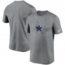 Футболка Dallas Cowboys Nike Logo Essential Legend Performance - Heathered Charcoal