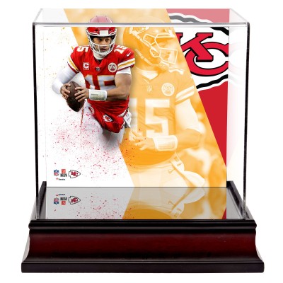 Kansas City Chiefs Patrick Mahomes Fanatics Authentic Deluxe Mini Helmet Case