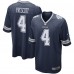 Игровая джерси Dak Prescott Dallas Cowboys Nike Game - Navy