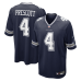 Джерси Dallas Cowboys Dak Prescott Nike Navy Game Team Джерси Dallas Cowboys Dak Prescott Nike Navy Game Team