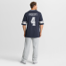 Джерси Dallas Cowboys Dak Prescott Nike Navy Game Team