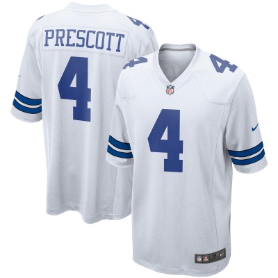 Игровая джерси Dak Prescott Dallas Cowboys Nike Game - White