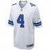 Игровая джерси Dak Prescott Dallas Cowboys Nike Game - White