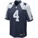 Игровая джерси Dak Prescott Dallas Cowboys Nike Alternate Game - Navy