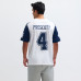 Джерси Dallas Cowboys Dak Prescott White Nike Color Rush Vapor Limited