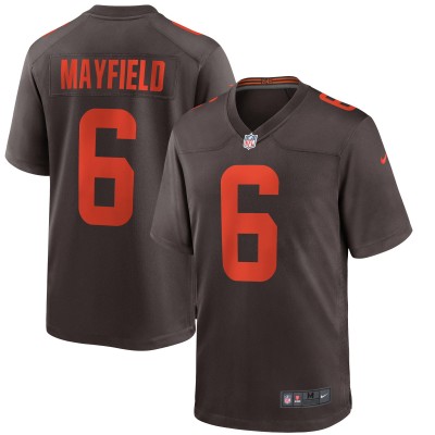 Игровая джерси Baker Mayfield Cleveland Browns Nike Alternate Game - Brown