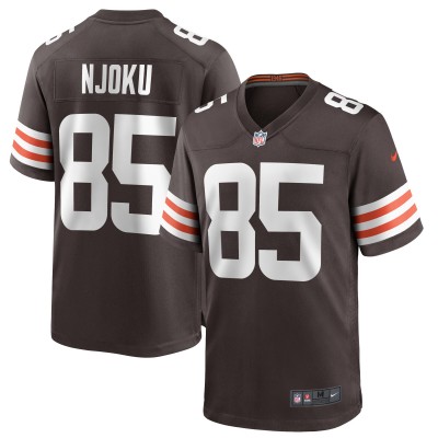 Игровая джерси David Njoku Cleveland Browns Nike Game Player - Brown