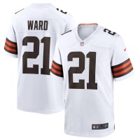 Игровая джерси Cleveland Browns Denzel Ward Nike White Game