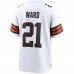 Игровая джерси Cleveland Browns Denzel Ward Nike White Game