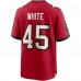 Игровая джерси Devin White Tampa Bay Buccaneers Nike Game - Red