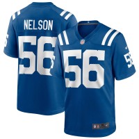 Игровая джерси Quenton Nelson Indianapolis Colts Nike - Royal