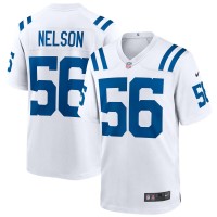 Quenton Nelson Indianapolis Colts Nike Game Player Jersey - White
