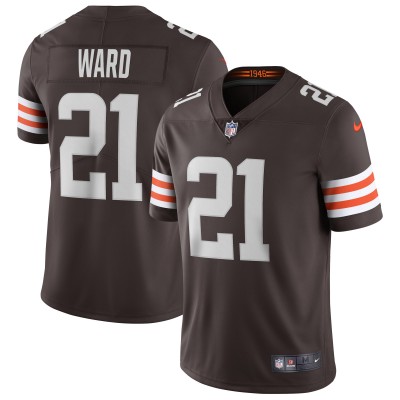 Джерси Denzel Ward Cleveland Browns Nike Vapor Limited - Brown