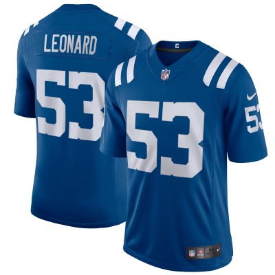 Джерси Shaquille Leonard Indianapolis Colts Nike Vapor Limited - Royal