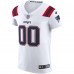 Именная игровая джерси New England Patriots Nike Vapor Elite - White