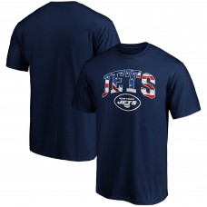 New York Jets Banner Wave T-Shirt - Navy