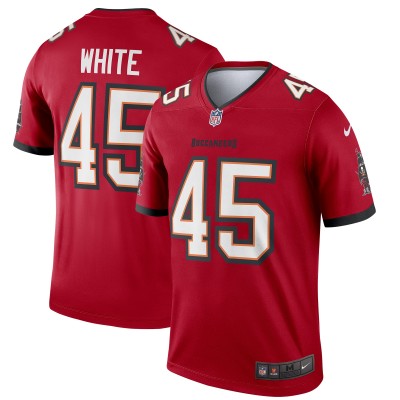 Игровая джерси Devin White Tampa Bay Buccaneers Nike Legend - Red