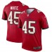 Игровая джерси Devin White Tampa Bay Buccaneers Nike Legend - Red
