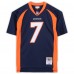 Игровая джерси Autographed Denver Broncos John Elway Fanatics Authentic Mitchell & Ness Navy Replica
