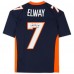 Игровая джерси Autographed Denver Broncos John Elway Fanatics Authentic Mitchell & Ness Navy Replica with HOF 04 Inscription
