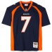 Игровая джерси Autographed Denver Broncos John Elway Fanatics Authentic Mitchell & Ness Navy Replica with HOF 04 Inscription
