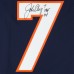 Игровая джерси Autographed Denver Broncos John Elway Fanatics Authentic Mitchell & Ness Navy Replica with HOF 04 Inscription