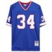 Игровая джерси Autographed Buffalo Bills Thurman Thomas Fanatics Authentic Mitchell & Ness Blue Replica