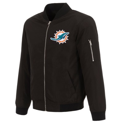 Куртка Miami Dolphins NFL Pro Line by JH Design Lightweight - Black