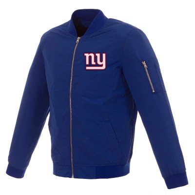 Куртка New York Giants NFL Pro Line by JH Design Lightweight - Royal