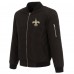 Куртка New Orleans Saints NFL Pro Line by JH Design Lightweight - Black
