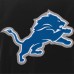 Двусторонняя куртка Detroit Lions NFL Pro Line by Reversible Fleece Full-Snap - Black/White