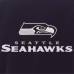 Куртка флисовая двусторонняя Seattle Seahawks NFL - Navy/White