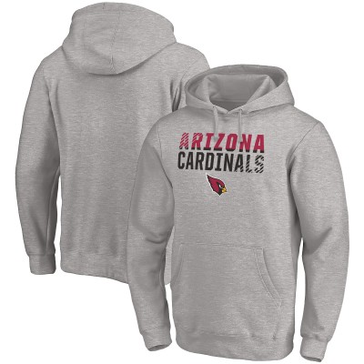 Толстовка с капюшоном Arizona Cardinals Fade Out - Heathered Gray