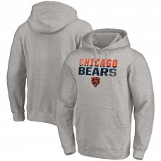 Толстовка с капюшоном Chicago Bears Fade Out - Heathered Gray