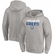 Толстовка Indianapolis Colts Fade Out Fitted - Heather Gray