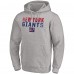 Толстовка New York Giants Fade Out Fitted - Heather Gray