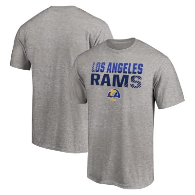 Los Angeles Rams Fade Out T-Shirt - Heathered Gray - оригинальная атрибутика Лос-Анджелес Рэмс