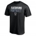 Las Vegas Raiders Fanatics Black Fade Out T-Shirt