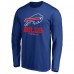 Футболка с длинным рукавом Buffalo Bills Fanatics Royal Team Lockup