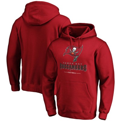 Толстовка Tampa Bay Buccaneers Logo Team Lockup Fitted - Red