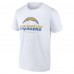 Футболка Los Angeles Chargers Team Lockup - White
