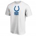 Футболка Indianapolis Colts Team Lockup Logo - White